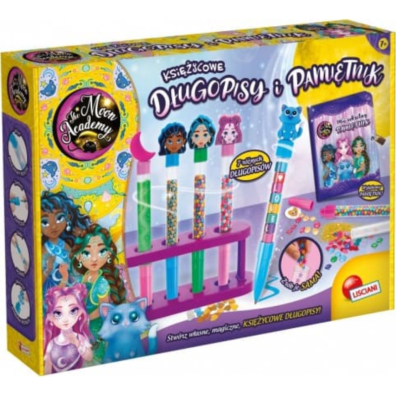 Lisciani Moon Academy Moon pens and diary