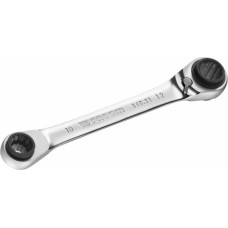 Facom 4-in-1 double box-end ratchet wrench, 8 x 10 - 12 x 13 mm 64C.S1