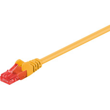 Goobay CAT 6, U/UTP | Patch cord | Yellow