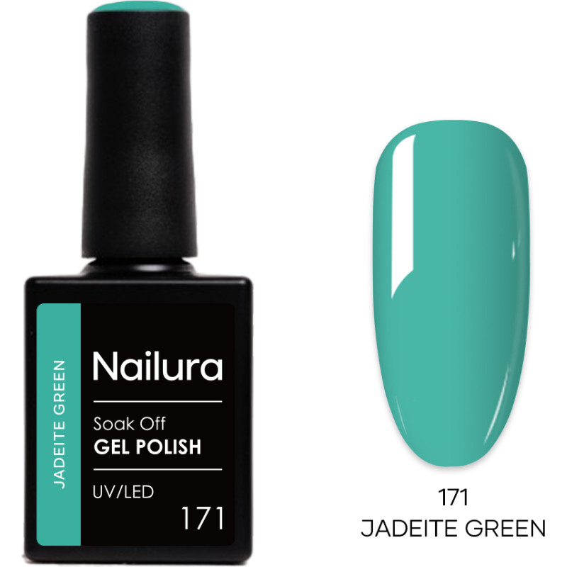 Nailura - Gel Polish 171 - Jadeite Green - 10 ml