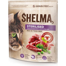 Shelma Sterilised Beef - dry cat food - 1,4kg