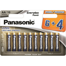 Panasonic Batteries Panasonic Everyday Power battery LR6EPS/10BW (6+4)