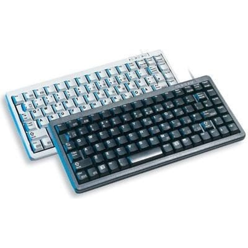 Cherry Compact G84-4100, light grey, CH keyboard USB + PS/2