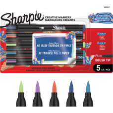 Sharpie - Creative Acrylic 5‑Blister - Earth Tones - Brush Tip (2223317)