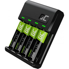 Green Cell VitalCharger charger 4x Batteries AA 2000mAh