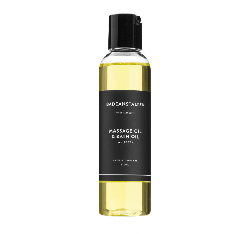 Badeanstalten - Bath & Massage Oil - White Tea - 150 ml