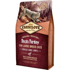 Carnilove Cat Large Breed Duck and turkey - dry cat food - 2kg