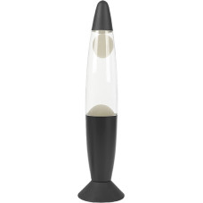 Itotal - Color-changing LED Lava Lamp - Black Base and White Wax (XL2678)