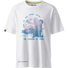 Rick And Morty T-Shirt, Nothing Matters, White, XL