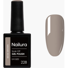 Nailura - Gel Polish 228 - Beige Brown - 10 ml