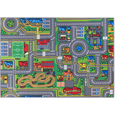 Rebel - Play rug - City roadway - 95 x 133 cm