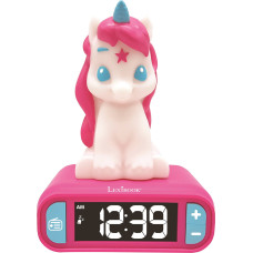 Lexibook - Unicorn Alarm Clock w. Night Light (RL800UNI)