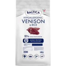 Baltica Nutraceutic Hypoallergenic Small breeds Venison with rice - dry dog food - 12kg