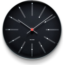 Arne Jacobsen Clocks Arne Jacobsen - Bankers Wall Clock - Ø21 cm - Black