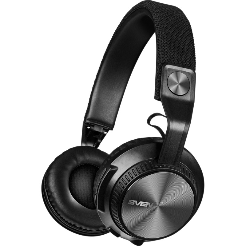 Sven Wireless stereo headphones with microphone SVEN AP-B630MV, black; AP-B630MV