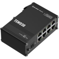 Teltonika Switch TSW030 8xRJ45 ports 10/100Mbps DIN