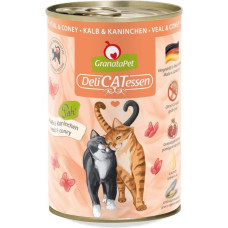 Fox4Pets GRANATAPET DeliCATessen Veal and coney - wet cat food - 400g