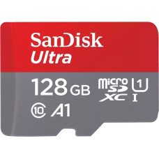 Sandisk Ultra 128 GB UHS-I Class 10 MicroSDXC Memory Card
