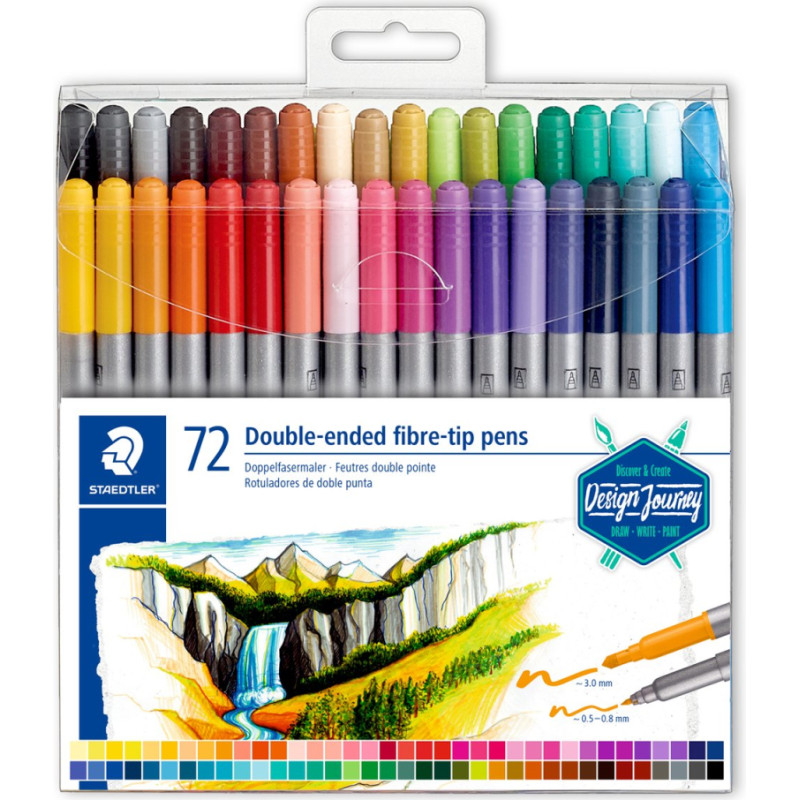 Staedtler - Duo Pen - 72 pc. (3200 TB72)