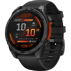 Garmin - Fenix 8 47mm Amoled Sapphire Carbon Grey