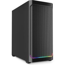 Sharkoon AK4 RGB STRIP Midi Tower Black
