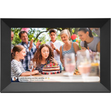 Denver PFF-1063BLACK digital photo frame Black 25.6 cm (10.1