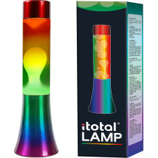 Itotal - Lava Lamp - RAINBOW - 30 cm
