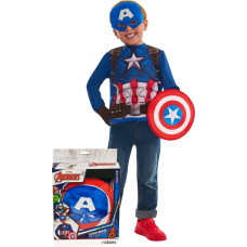 Rubies - Captain America Dress Up Set (104 -116 cm)