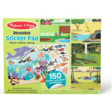 Melissa & Doug - Reusable Sticker Pad Habitats (806040)