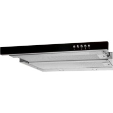 Akpo WK-7 Light Glass 50 Under-cabinet cooker hood Inox, Black