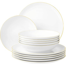 No Name Dinner set GOLDLINE for 6 people