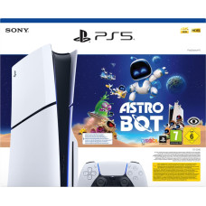 Sony PlayStation 5 Slim Disc- Astro Bot Bundle 1TB Console White