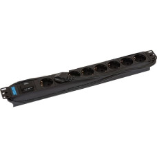 Bachmann Triton RAB-PD-X08-A1 surge protector Black 8 AC outlet(s) 230 V 2 m