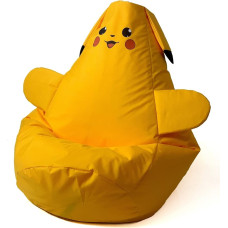 Go Gift Pikachu yellow Sako bag pouffe L 105 x 80 cm