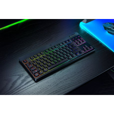 Razer BlackWidow V4 Low-Profile Tenkeyless HyperSpeed keyboard Gaming USB + RF Wireless + Bluetooth QWERTY US International Black