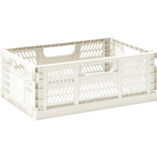 3 Sprouts - Modern Folding Crate Large Cream