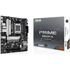 Asus Mainboard|ASUS|AMD B850|SAM5|Micro-ATX|Memory DDR5|Memory slots 2|1xPCI-Express 4.0 16x|1xPCI-Express 5.0 16x|2xM.2|1xHDMI|1xDisplayPort|4xUSB 2.0|4xUSB 3.2|1xPS/2|3xAudio port|PRIMEB850M-K