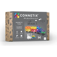 Connetix - Transport Pack - Rainbow - 50 Pieces (CT-R-00050-TR)