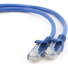 Gembird Patch cord cat.5e moulded strain relief  0.25M blue