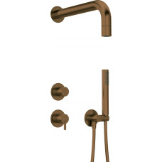 Deante Concealed shower set with shower head