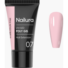Nailura - Poly Gel 7 - Bubblegum Pink - 30 ml