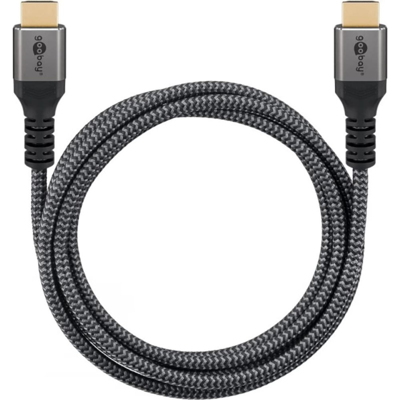 Goobay High Speed HDMI Cable with Ethernet | HDMI to HDMI | 1 m