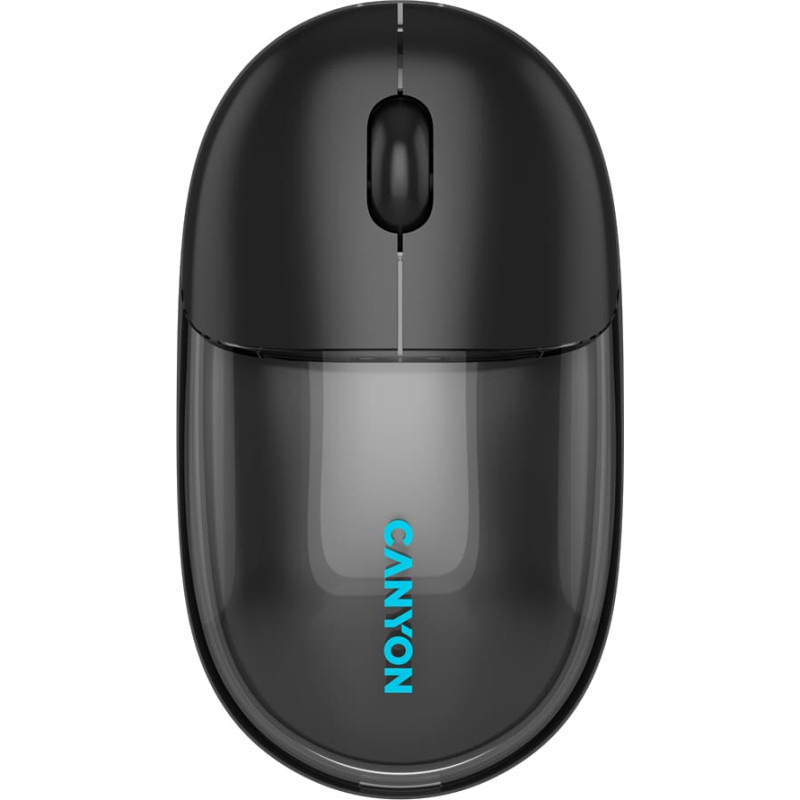 Canyon mouse OnClick 24 BT/ Wireless Transparent/Black