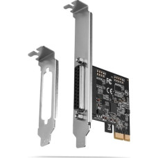 Axagon PCI-Express card with one parallel port. Low profile.