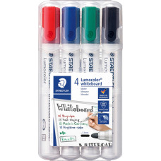 Staedtler - Lumocolor whiteboard marker 2,0 mm - 4 pc. asst. (351 WP4)