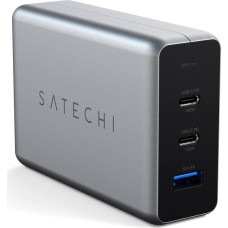 No Name Satechi USB-C PD GaN Charger 100W, 2x USB-C, 1x US