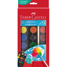 Faber-Castell - Watercolour paint box - 21 colours (125027)