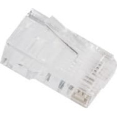 Lanberg | RJ45 CAT.6 UTP Plug 8P8C PASS Through Type, 100 pcs | PLU-6000EZ | Transparent