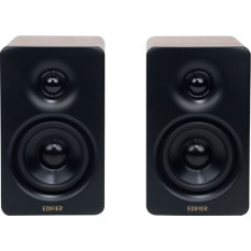 Edifier M60 Compact Desktop 2.0 Speakers, Classic Oak