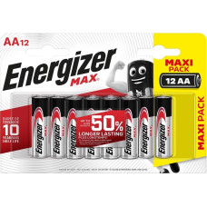 Energizer battery Max Alkaline AA CHP12